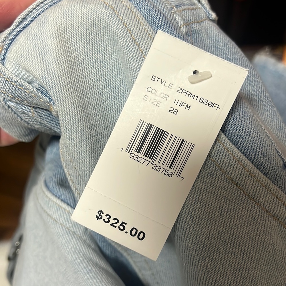 Brand New with Tags! 70’s inspired Panelled Flare Jeans - Picture 7 of 7